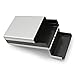 Tinksky Cigarette Case Lightweight Aluminium Silver Cigarette Box Cigar Protective Cover (Silver)
