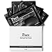 Pare Activated Charcoal Eye Mask with Hyaluronic Acid for Depuffing Eyes and Dark Circles, Hydrating and Anti Wrinkle Eye Patches Six Pairs