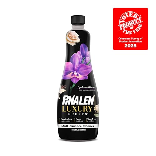 PINALEN LUXURY SCENT LIQUID MULTIPURPOSE CLEANER – OPULENCE BLOOM – 28 FL OZ – ALL PURPOSE CLEANER FOR KITCHEN, BATHROOM, FLOORS & SURFACES