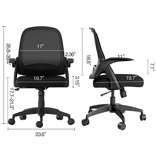 Hbada Home Office Chair Work Desk Chair Comfort Ergonomic Swivel