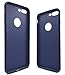 iPhone 7/8 Case, HZ BIGTREE Ultra-Thin Slim Fit Anti-Scratch Soft Touch Flexible TPU Case for Apple iPhone 7 4.7' - Navy Blue