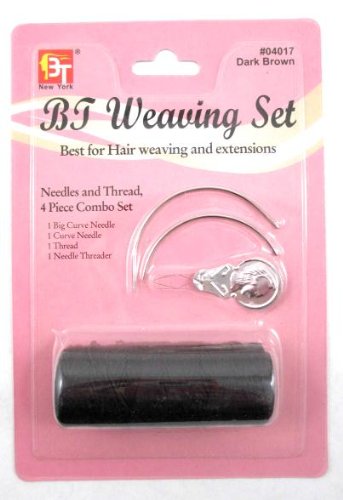 Weaving Set for Weaving and Extentions Dark Brown