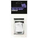 Pro-optics Pro Eye Bath Glass Eye Wash Cup with New & Improved Beveled Shape