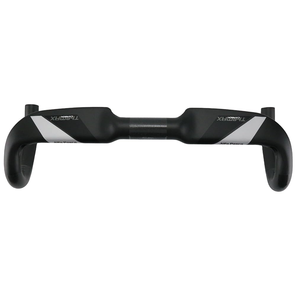 Alfa Pasca Carbon Handlebar 31.8 x 420 mm Aero Handlebar Road Bike UD Matt Road Bike Handlebar Carb