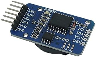 Blue3D(tm) DS3231 AT24C32 I2C Precision Real Time Clock Memory Module Arduino Precise Time Clock with a Temperature-compensated Crystal Oscillator