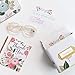 Polite Society White Floral Recipe Box | 24 Size 4x6 Recipe Cards & 12 Dividers | Vintage Style Recipe Tin