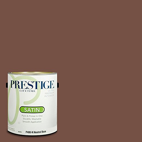 PRESTIGE Paints Interior Paint and Primer In One, 1-Gallon, Satin, Comparable M…