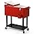 80-quart Cooler Beer Cart Outdoor Entertaining Rolling Party Steel Bar Bistro