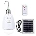 LightMe Multi-functional LED Solar Powered Light E27 12-LED Dimmable Lamp with Remote Controller for Camping, Hiking, Home Lighting, Emergency, etc.