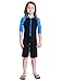 Tuga Boys Thermal Wetsuit 1 - 14 years, UPF 50+ Sun Protection