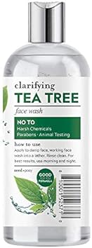 clarifying tea tree face wash