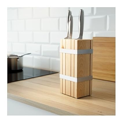Buy Ikea Retratt Knife Block Solid Birch Online At Low Prices