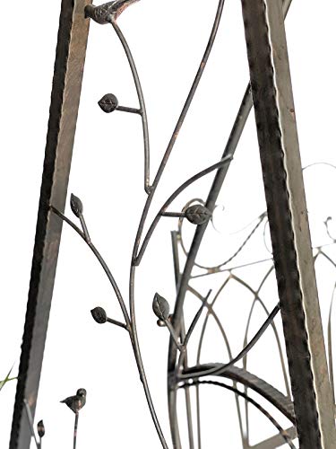 GXK Metall Antik Vintage Schmiedeeisen Gartenschaukel Garten – Bild 7