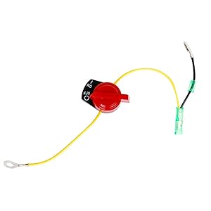 HIFROM On Off Engine Stop Switch for Honda GX120 GX160 GX200 GX240 GX270 GX340 GX390 Replace 36100-ZE1-015 36100-883-005