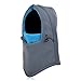 Vbiger Balaclava Ski Mask Windproof Thicken Winter Hat Fleece Full Face Cover for Men & Women (Grey+Blue)