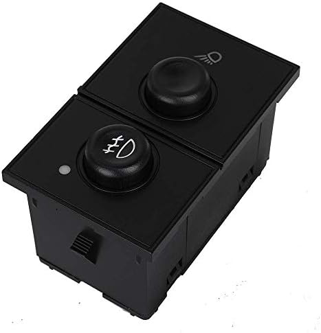 Binchil Fog Light Switch & Cargo Lamp Switch For 2003-2007 Escalade & Chevy Avalanche Silverado Suburban Tahoe & Gmc Sierra Yukon Replace # 15143597