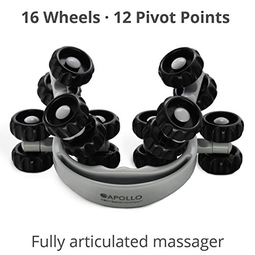 Body Back Apollo Massage Roller, Leg Arm and Neck, Handheld Roller, Pregnancy Massager