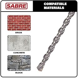 Sabre Tools 3/16 Inch x 12 Inch SDS Plus Rotary