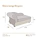 Moots Cleopatra Pet Chaise Lounge Bed Elegant Chocolate Brown, Mediumthumb 3