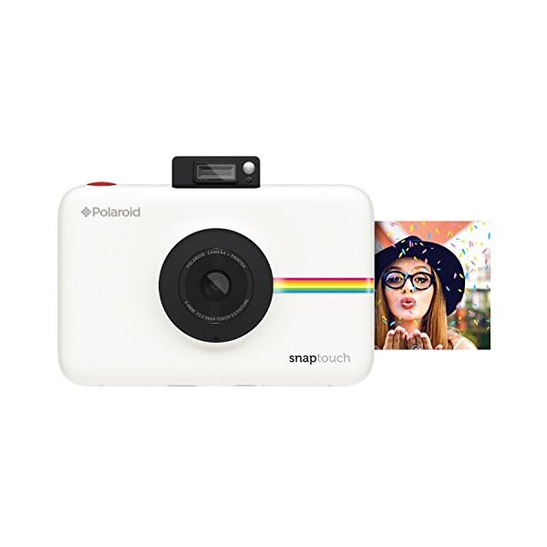 Polaroid-Schnappschuss-Sofortdruck-Digitalkamera mit LCD-Display (Weiß) mit Zink Zero Ink Drucktechnologie – Bild 4