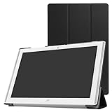 Acer Iconia One 10 B3-A40/A3-A40 Slim Shell Case,Mama Mouth Ultra Lightweight PU Leather Standing Cover For 10.1