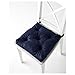 Ikeas MALINDA Chair cushion (4, Blue)
