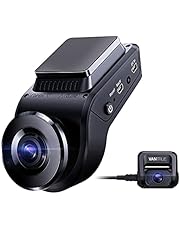 Vantrue S1 4k Hidden Dash Cam Built in GPS Speed, Dual 1080P Front and Rear Car Camera with 24/7 Parking Mode, Sony Night Vision, Single Front 60fps, Capacitor, G-Sensor, Support 256GB Max for Trucks