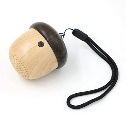 Lang boss Portable Mini Wireless Bluetooth Speaker Nut Shape with Super Bass Stereo Sound 8 Hours Music Playing Time for iPhone Android Smartphone