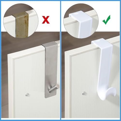 5 Pezzi Appendi Accappatoio Bagno, in Acciaio Inox,Ganci per Asciugamani Universali,Salvaspazio Appendi Asciugamani Bagno Gancio Accappatoio Doccia,per Termoarredo Bagno(Nero)