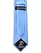 Scott Allan Collection Micro Dot Solid Color Ties for Men - Woven Necktie - Pastel Blue