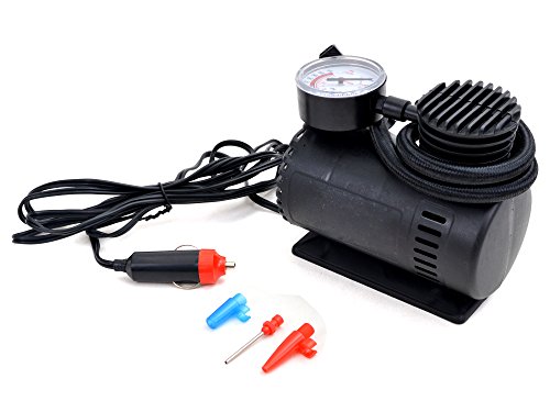 Tms portable electric mini 12v air compressor pump car tyre tire …