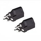 VIVOSUN 120V to 240V Plug Adapter for Grow Light Fixture with 3-prong Grounded Sockets 2 Pack