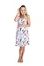 Baby Be Mine Labor and Delivery Gown for Hospital – 3-in-1 Labor/Delivery/Nursing Gown – Maternity Sleepwear(L/XL, Isla)