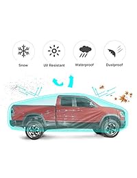 Líder Accesorios Xtreme Guardia 5 capas Pick Up Truck coche protectora impermeable y transpirable al aire última intervensión interior (Pick Up Truck hasta 20 '8")