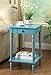Convenience Concepts French Country End Table, Blue