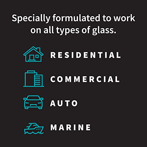 GlasWeld ProClean Hard Water Spot Remover Kit Hard Water Remover for