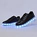 CIOR Mens Womens Boys Girls 11 Colors Led Sneakers Light Up Flashing Shoes for Halloween,101A,01,38