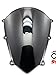 9sparts® Black Smoke Double Bubble Transparent Windscreen Windshiled for 2007 2008 2009 2010 2011 2012 Honda CBR600RR CBR 600RR