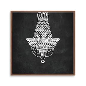 Framed Canvas Wall Art for Living Room, Bedroom Droplight Theme Canvas Prints for Home Decoration Ready to Hang - 16x16 inches