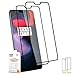 Orzly OnePlus 6 Screen Protectors, Twin Pack of Pro-Fit (Full Coverage) Tempered Glass Screen Protector for Oneplus6 (Case Compatible)