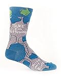 Blue Q Sure I'm Listening, With my Butt Men's Socks