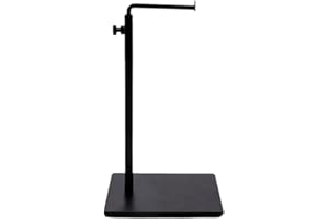 FashionCha Clay Sculpture Armature Stand Support Fixing Frame Adjustable Wire Frame Stable Structure Black Metal Suitable for