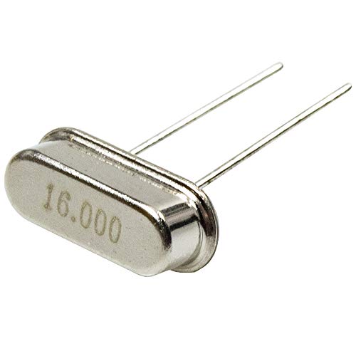 flahstree 10pcs 16M HC-49S DIP Quartz Crystal Oscillator 16MHz 16.000M Hz 16.000MHz...