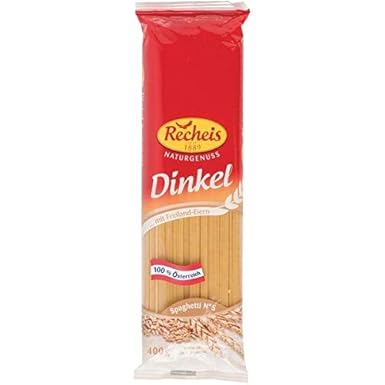Recheis Dinkel 400g, Spaghetti 5 x 400 g