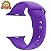 BOTOMALL Compatible with Apple Watch Band 38mm 40mm 42mm 44mm Classic Silicone Sport Replacement Strap Bracelet for iwatch All Models Series 4 Series 3 Series 2 Series 1 S/M M/L (8Pack, 38/40mm S/M)