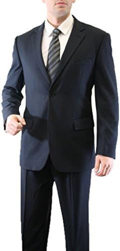 Formal Dress Shops Mens Two Piece Suit 50L Navy