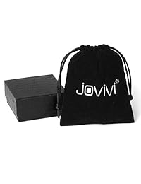 Jovivi Natural tallada a mano Genuine Obsidian Fox Empress amuleto colgante collar ajustable