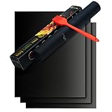 I-pure Items Highest Quality BBQ Grill Mat - Set Of 3 Nonstick Grilling Mats - Oven Liners, Heat Resistant And Dishwasher Safe,15.75 X 13 Inches