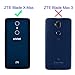 Tekcoo ZTE Zmax Pro Case, ZTE Blade X Max Cute Case, [Tmajor] Shock Absorbing [Turquoise] Adorable Rubber Silicone Plastic Scratch Resistant Defender Bumper Hard Cases Cover for ZTE Z983 Z981