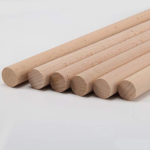 COPYLOVE 6Pcs/Set Wood Weaving Sticks, Simple Stick Weaving Weaving Sticks Weaving Shuttles Craft Supplies for Tapestry Carpet Weave Beginners Tools and Supplies
